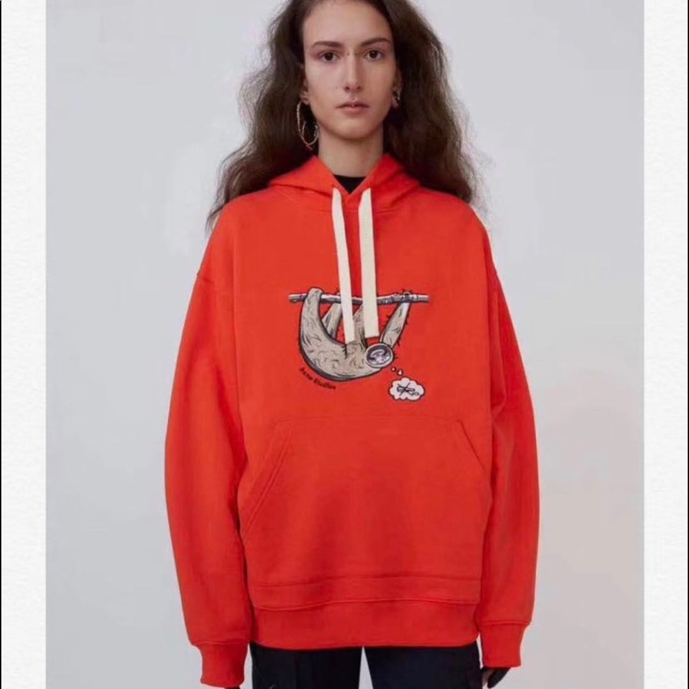 Acne Studios orange hoodie 2019